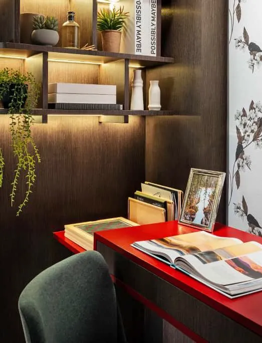 Altura EC interior study area with smart home features