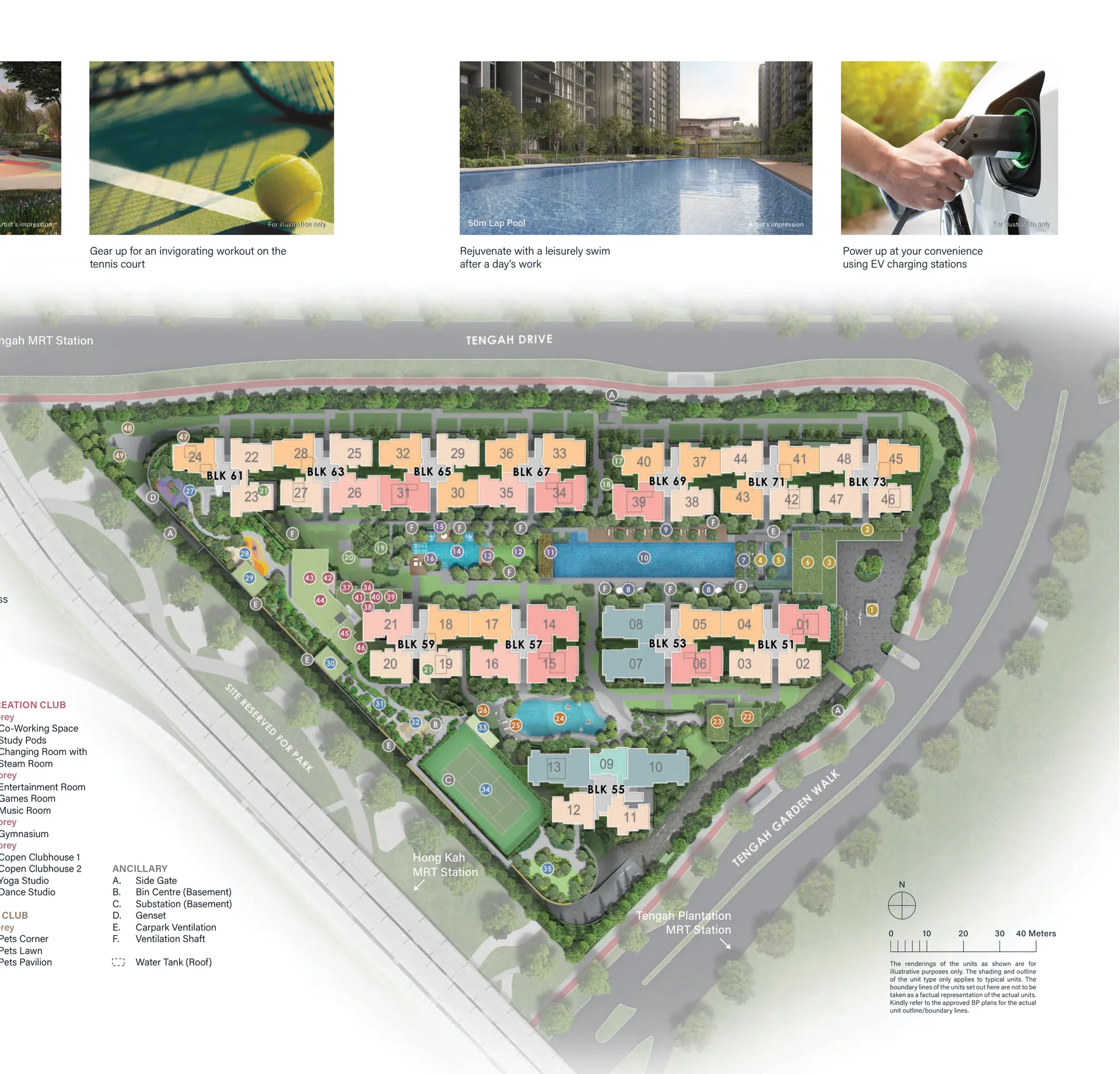 Copen Grand EC sitePlan