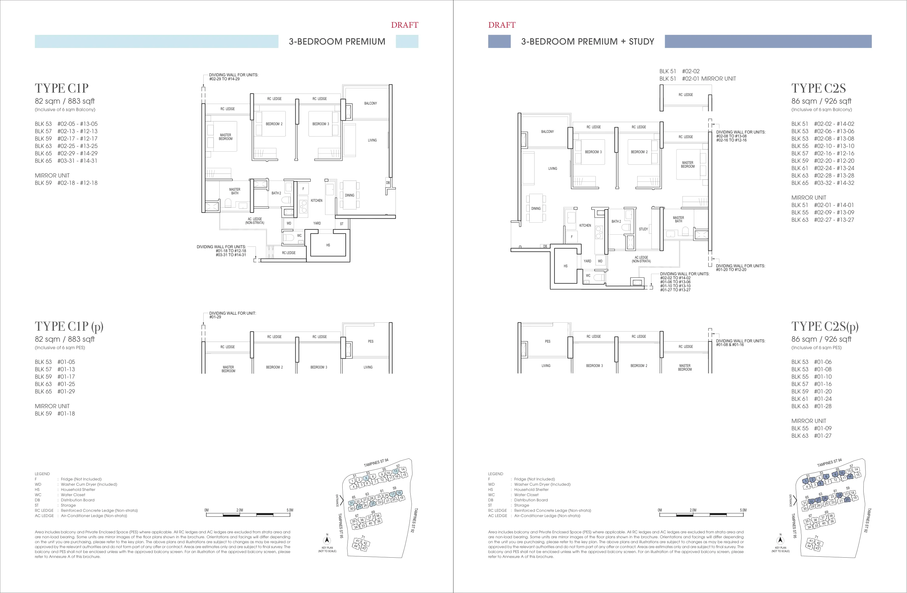 Rivelle Tampines EC Floor Plan Layout Page 1 Image